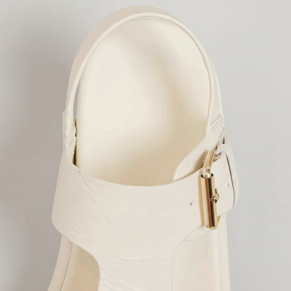 Gilded Slingback Sandals