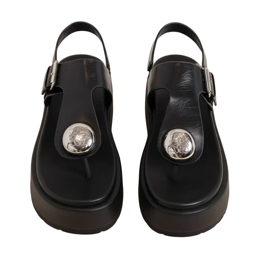 Gilded Slingback Sandals