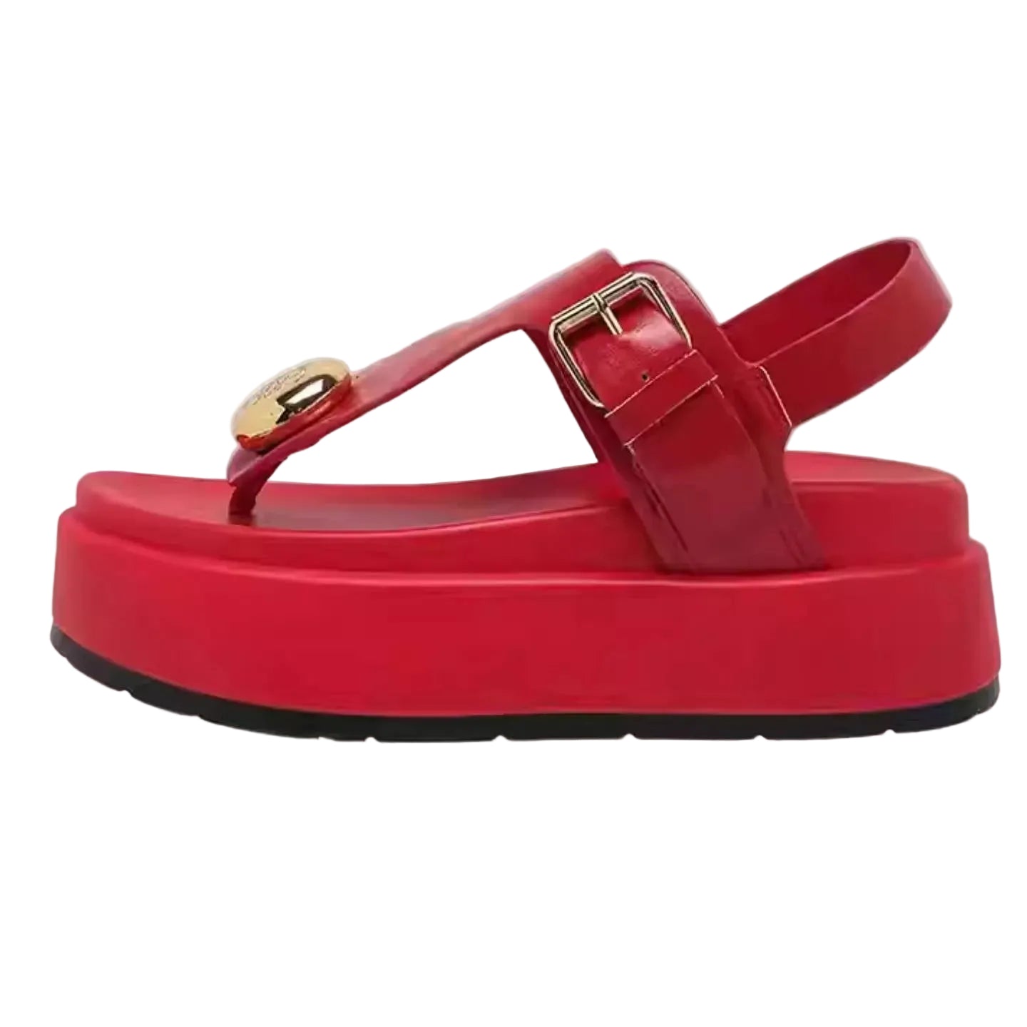 Gilded Slingback Sandals