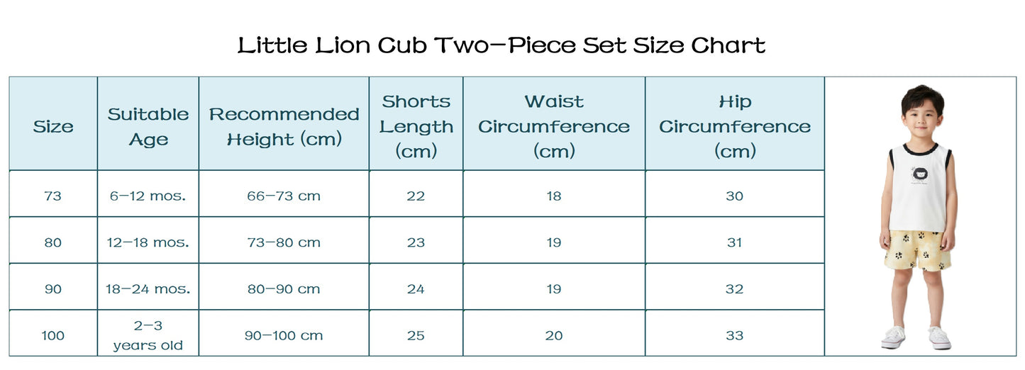 Little Lion 2Pcs Set