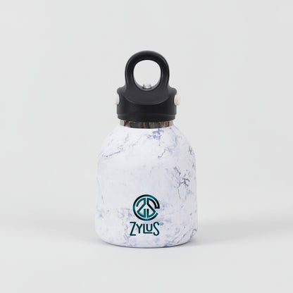 Kids Insulated Twist Free Water Bottle - Marble 400ml