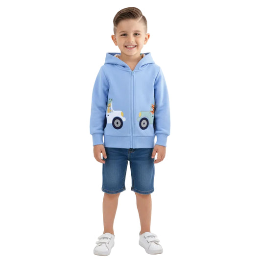 ZYLUS Boys Explorer's Zip-Up