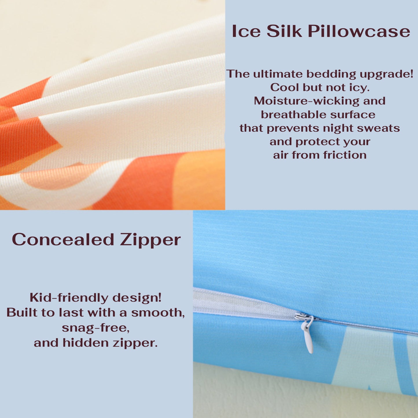 Children's Cartoons Ergonomic Contoured Memory Foam Pillow