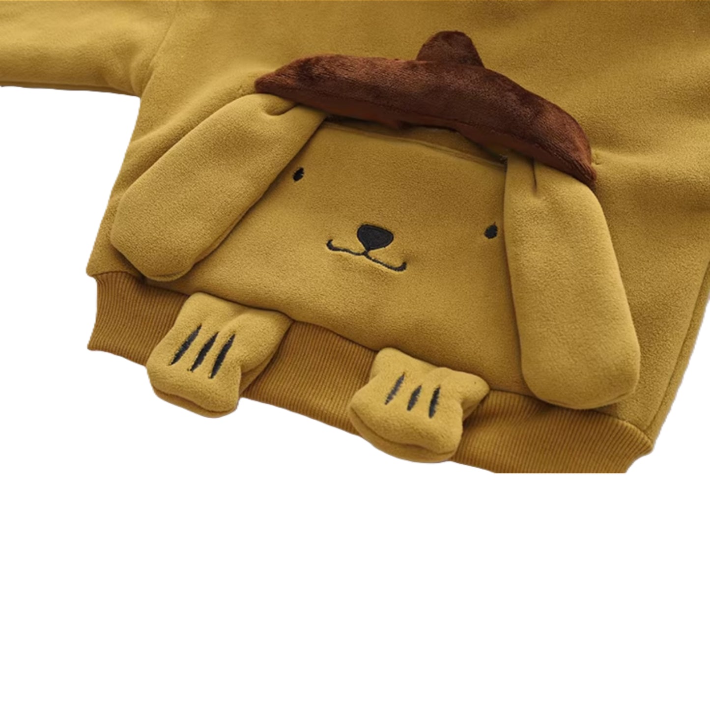 Boys' Pal 3D Plush Winter Fleece 2-Piece Outfit