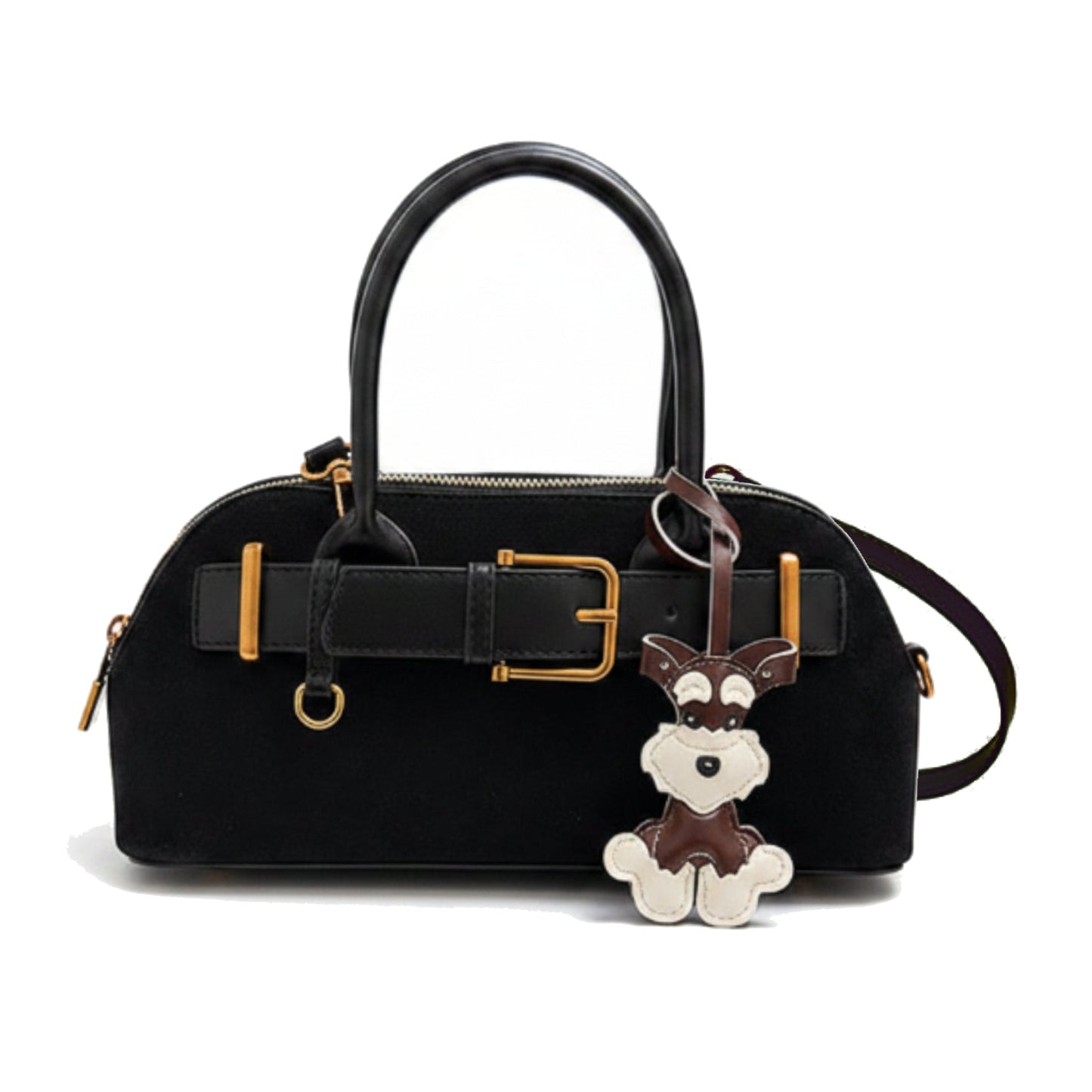 Luxe Suede Mini Satchel Bag