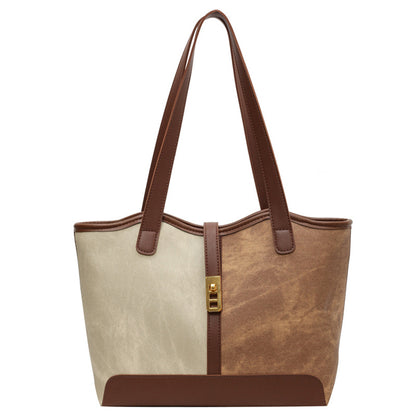 Heritage Bi-Tone Large Capacity Tote Bag