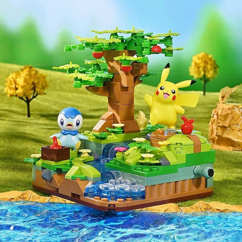 Keeppley Pokémon Partner Series Diorama Building Block Sets