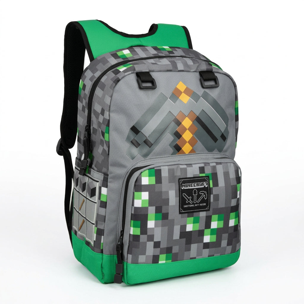 Minecraft Kids Waterproof Backpack Collection