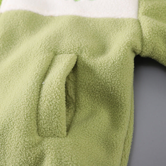 Little Boys' Dino 3-Piece Fleece Tracksuit Set