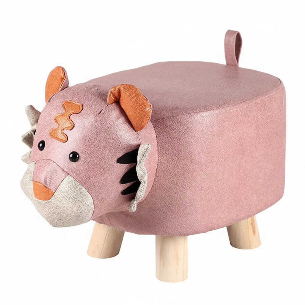Tiger Animal Children's Ottoman Footstool