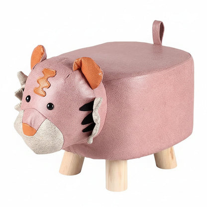 Tiger Animal Children's Ottoman Footstool