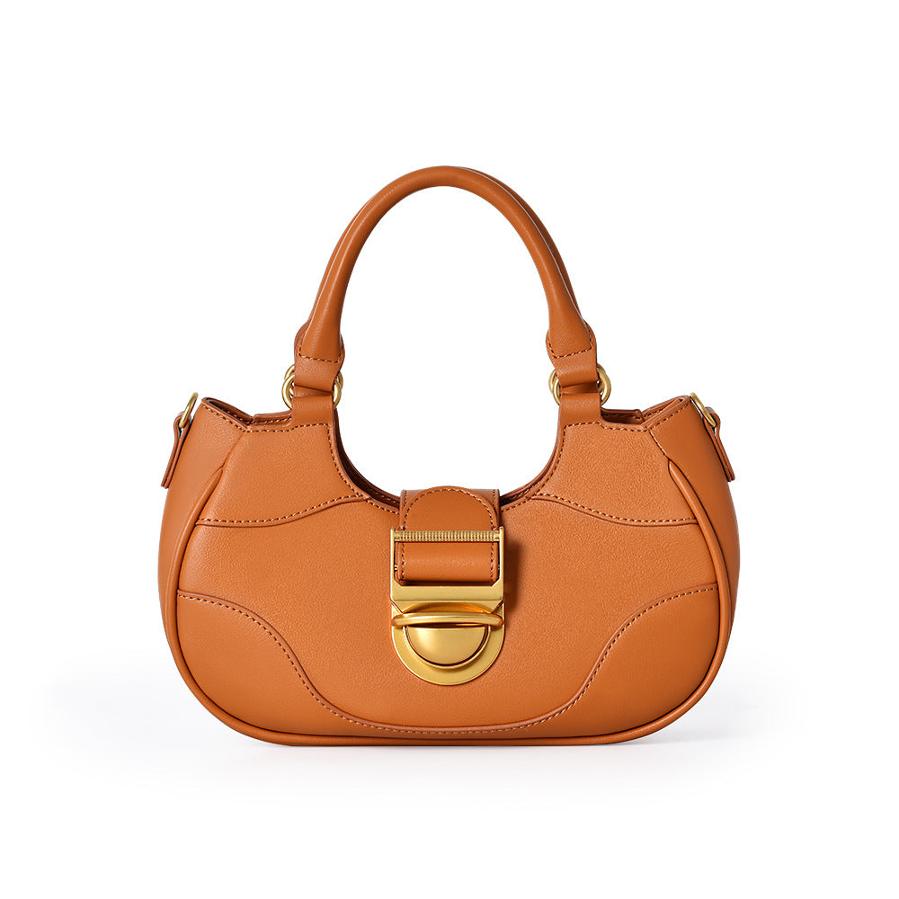 Soft Leather Half Moon Crossbody/Handbag.