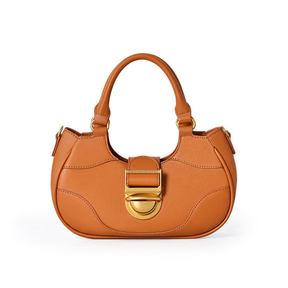 Soft Leather Half Moon Crossbody/Handbag.
