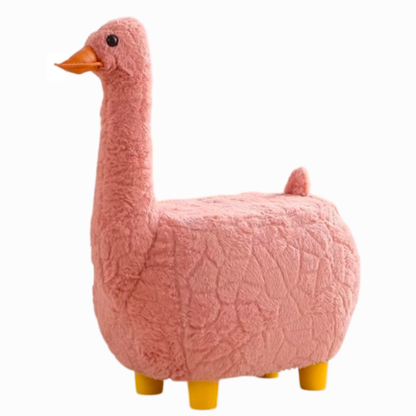 Goose Animal Children's Ottoman Footstool