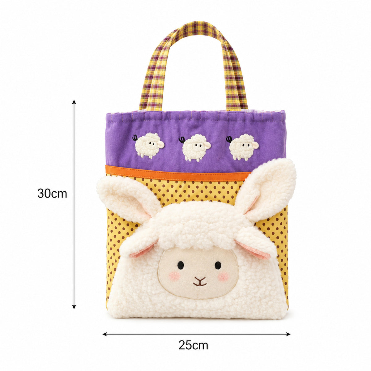 3D Animal Canvas Tote Bag