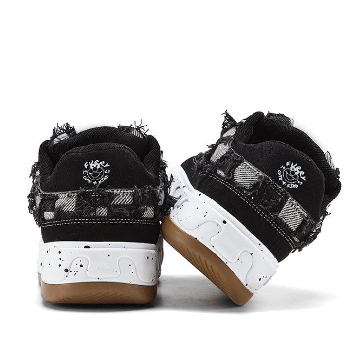 Sesame Street | Men's Plaid Chunky Casual Sneakers