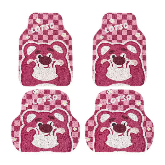 Charming Lotso Bear Universal Non-Slip Car Floor Mats