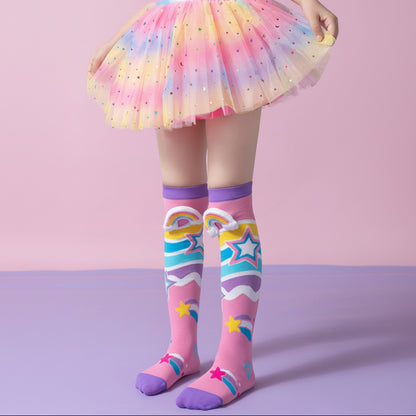 Girls' Cute 3D Cartoon Knee-High Crazy Socks