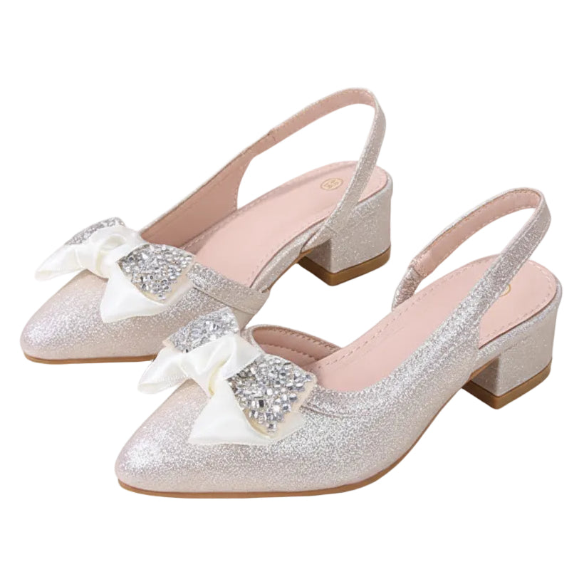 Girls Starlight Glow Slingbacks