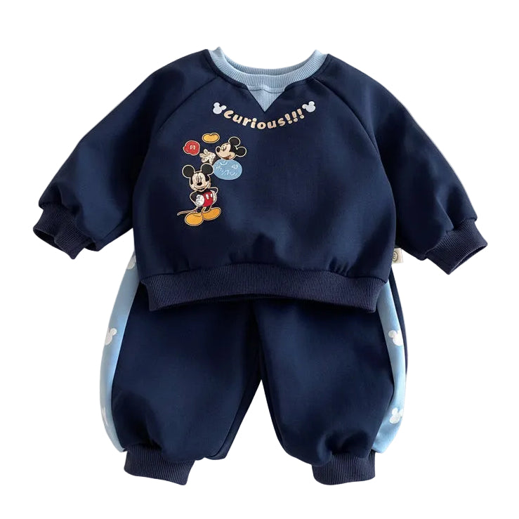 Boys' Mickey Sweatshirt and Sweatpants 2-Piece Set
