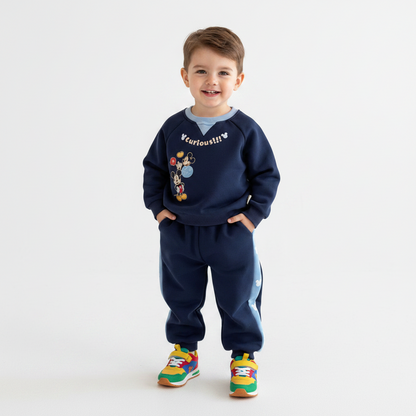 Boys' Mickey Sweatshirt and Sweatpants 2-Piece Set