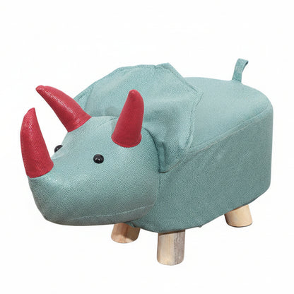 Triceratops Animal Children's Ottoman Footstool