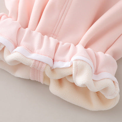 Pixie Dust Butterfly Girls' Sweatshirt and Sweatpants 2-Piece Outfit Set