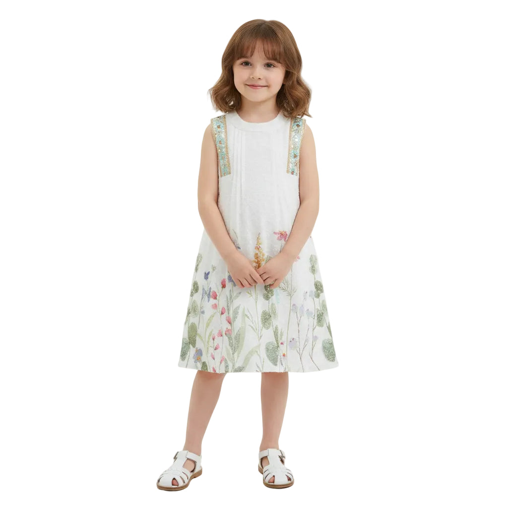 Girls Bloom Sundress with Hat