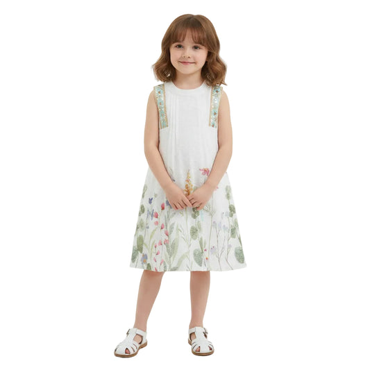Girls Bloom Sundress with Hat