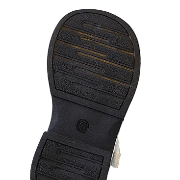 Girl's Aria Pearl Princess Soft Sole Mary Jane Shoes - Black