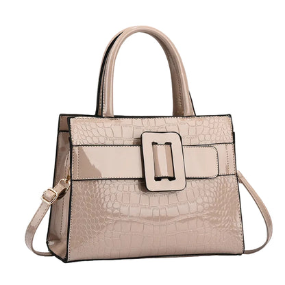 Buckle Tote Shoulder / Handbag