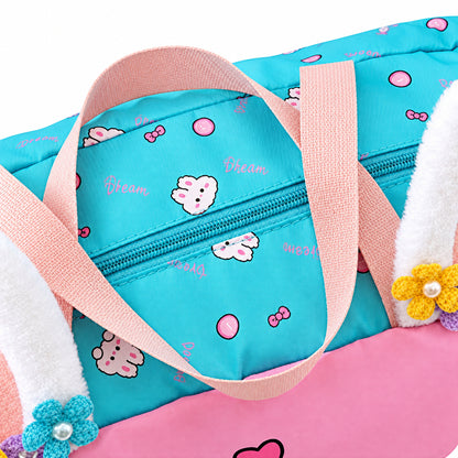 Kids Medium Pixie Pack Adorable 3D Travel Duffle Bags