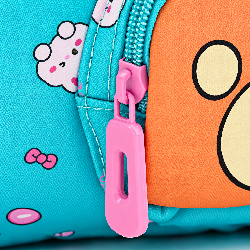 Kids Medium Pixie Pack Adorable 3D Travel Duffle Bags
