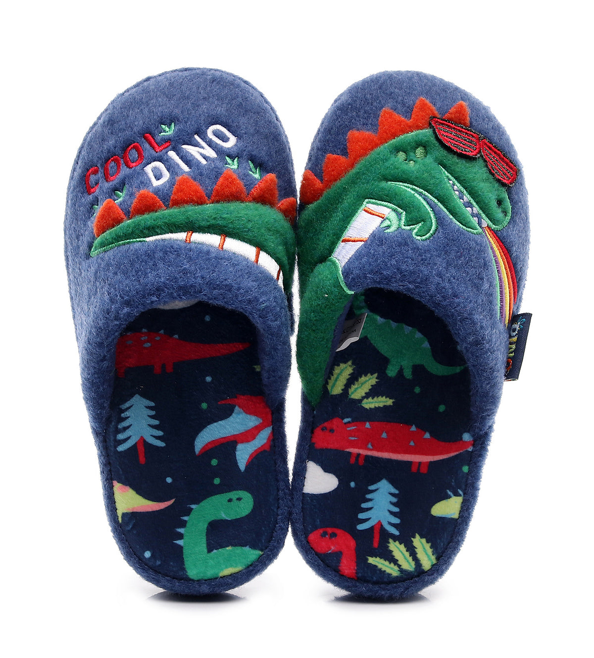 Children's Dino-Mite Closed-Toe Home Slippers