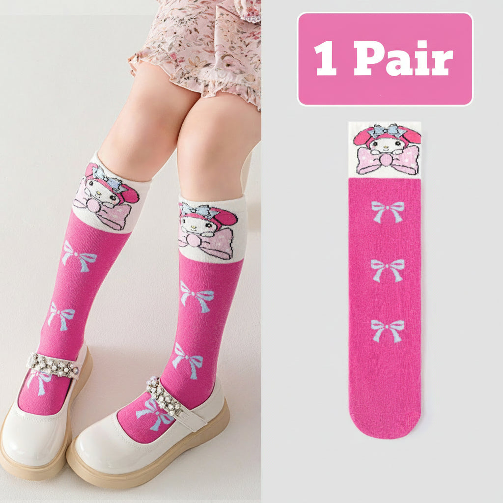 Adorable My Melody Knee-High Ultra Soft Socks
