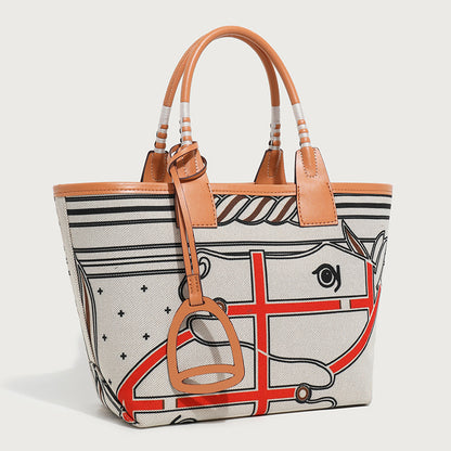Women's Elegant Canvas Tote Bag