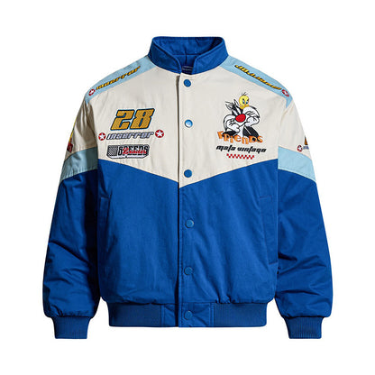 Looney Tunes "The Sylvester and Tweety" Motorsport-Styled Jacket