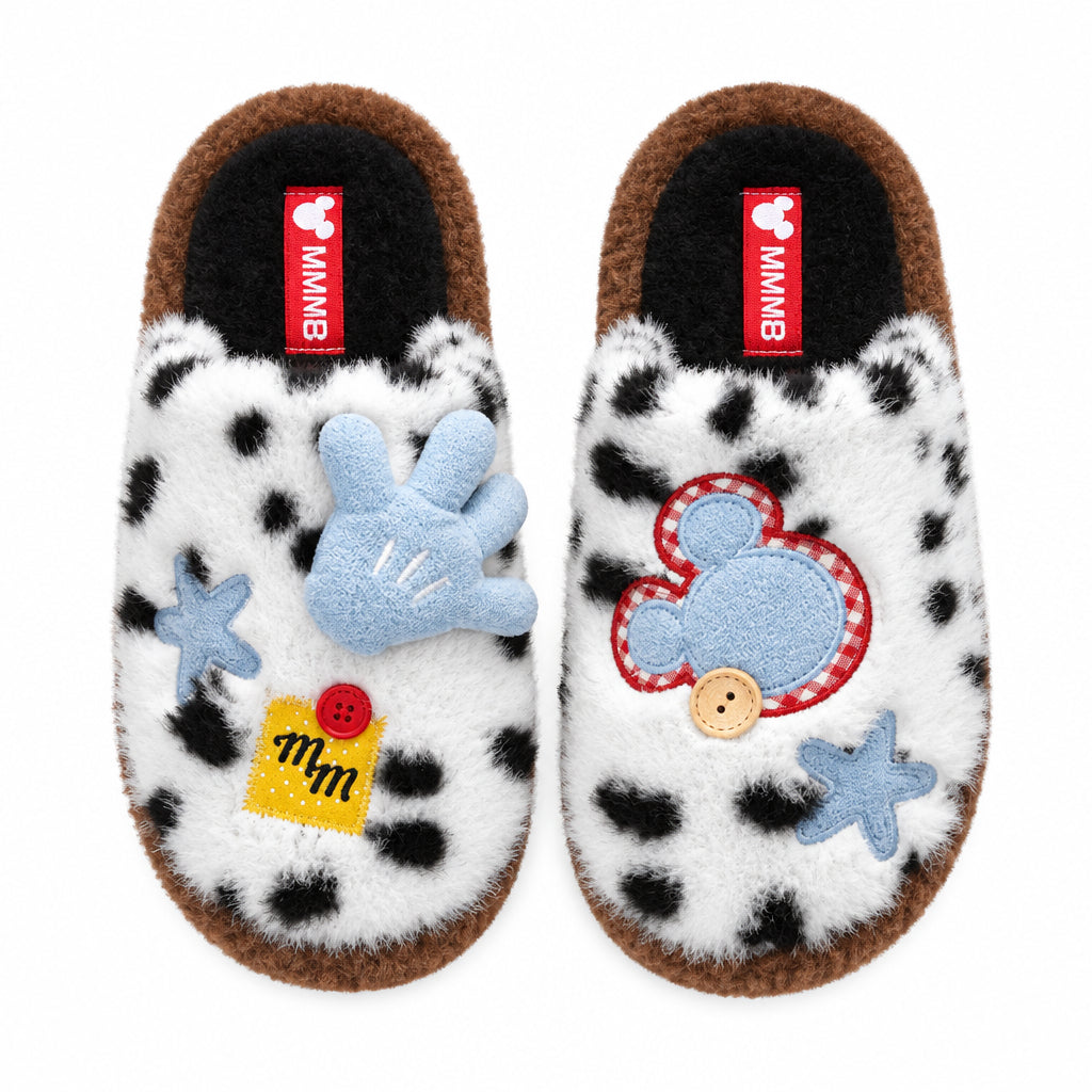 Disney Mickey Mouse Speckled Home Slippers