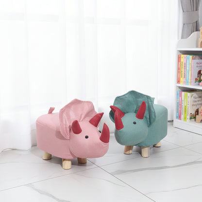Triceratops Animal Children's Ottoman Footstool