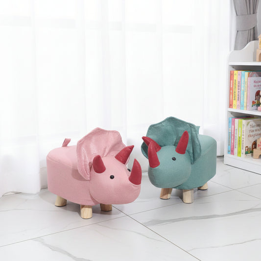 Triceratops Animal Children's Ottoman Footstool