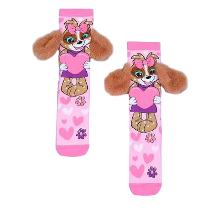 Children's Vibrant 3D Knee-High Crazy Socks