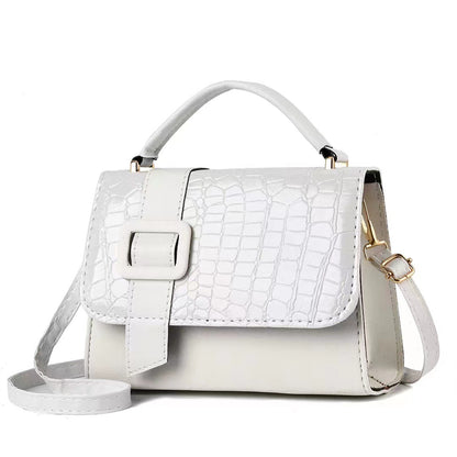 Linear Buckle Crossbody / Handbag
