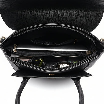 ZYLUS Buckle Classic Large Capacity Tote Bag / Handbag