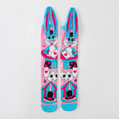 Cute Children's Knee-High 3D Adorable Crazy Socks