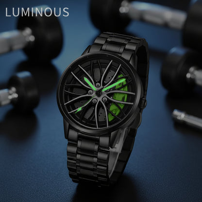 Radial Caliper GTX Matt Black Quartz Wristwatch