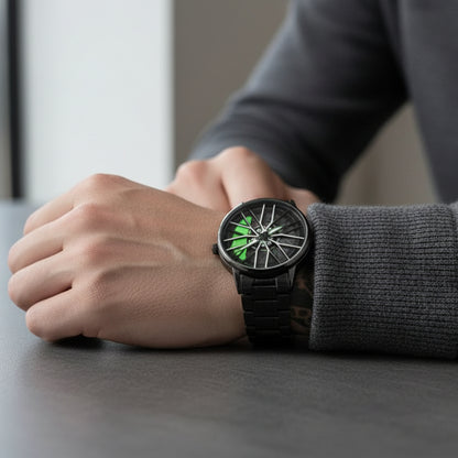 Radial Caliper GTX Matt Black Quartz Wristwatch