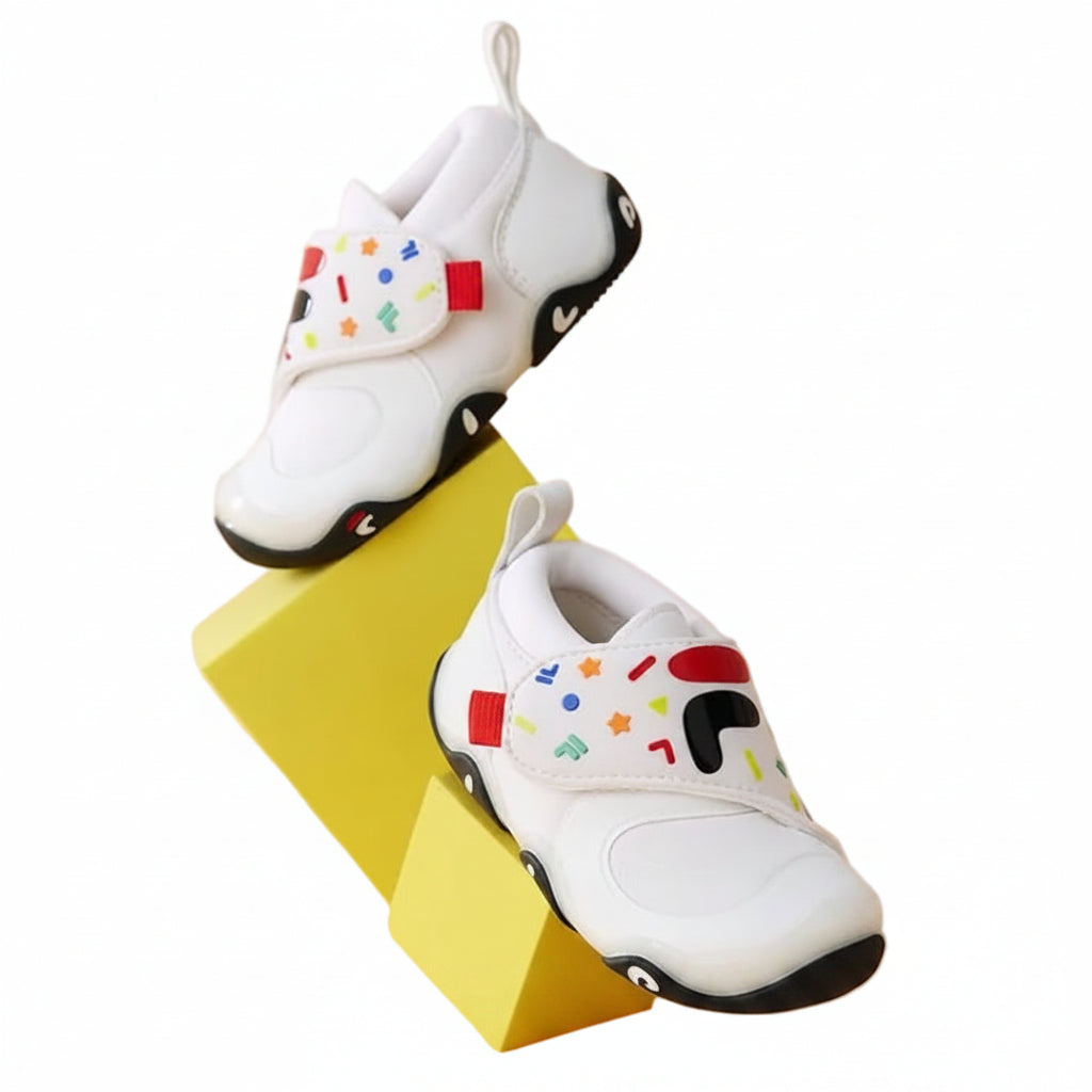 FILA | KIDS AMORE Boys/Girl's First Walker Velcro Shoes