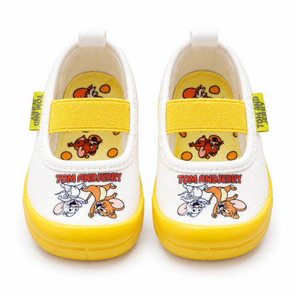 Tom and Jerry Canvas Slip-On Ballet Shoes