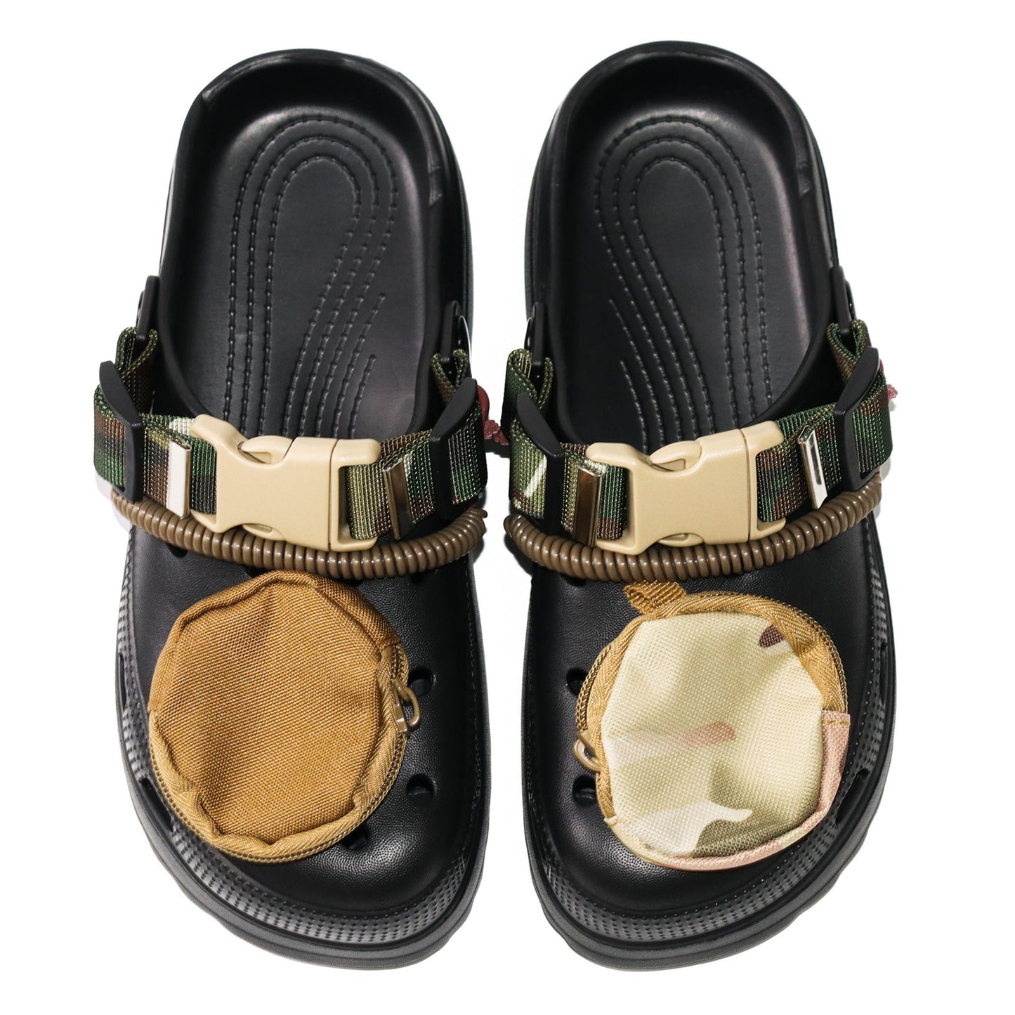 ZYLUS AeroGrip Camo Clog Sandals