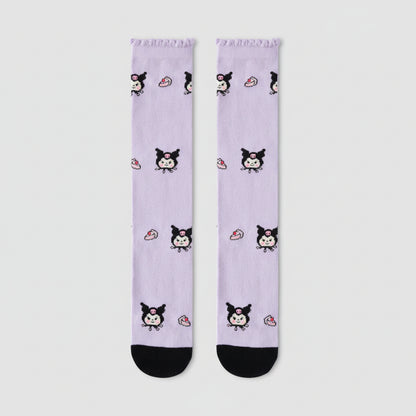 Adorable Kuromi Knee-High Ultra Soft Socks